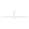 Ekena Millwork Eugene Architectural Grade PVC Gable Bracket, 84"W x 21"H x 2"D x 4"F, 6/12 Pitch GBP084X21X0204EUG00 - alternate 5